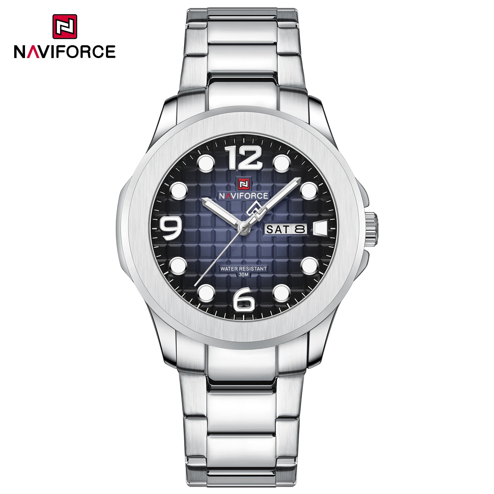 Naviforce Acero Calendario Ref NF9244