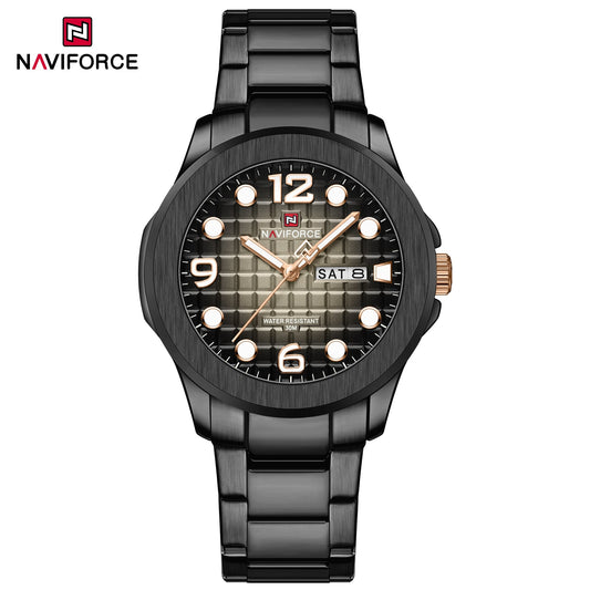 Naviforce Acero Calendario Ref NF9244