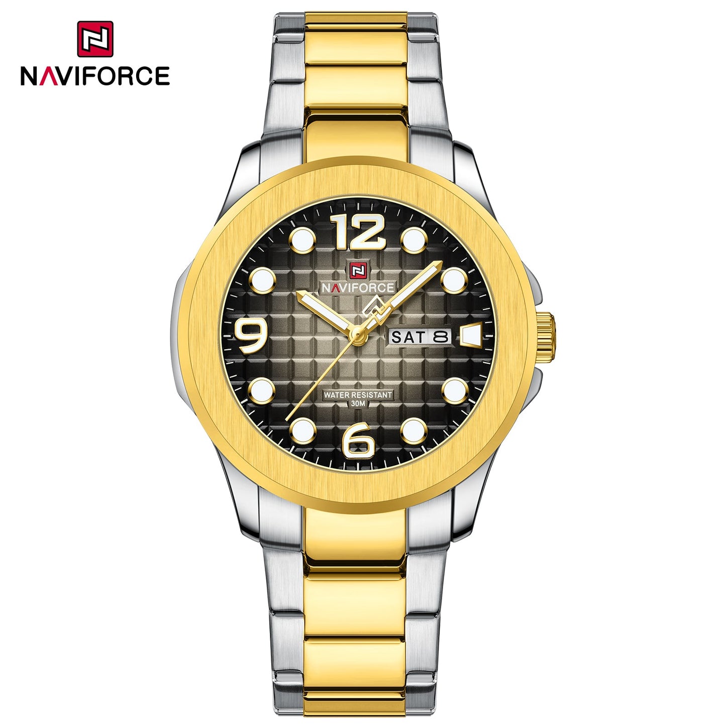 Naviforce Acero Calendario Ref NF9244