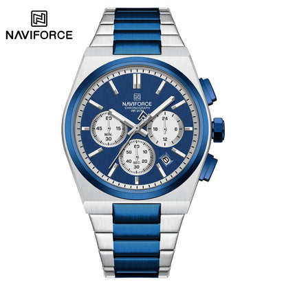 Naviforce Cronógrafo Funcional Acero Ref NF8048G