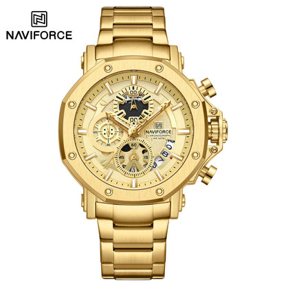Naviforce Acero Cronógrafo Ref NF8065