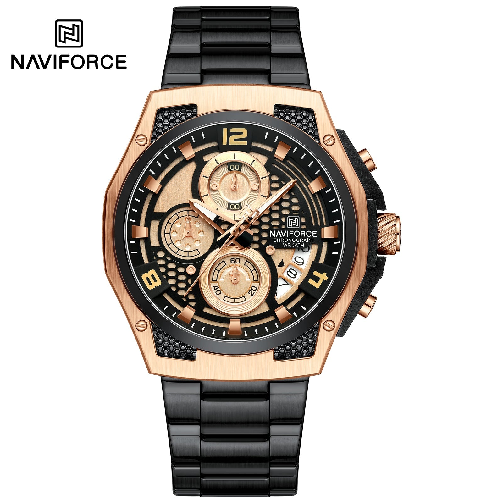 Naviforce Cronógrafo Funcional Acero Ref NF8051S