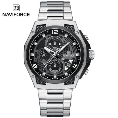 Naviforce Cronógrafo Funcional Acero Ref NF8051S
