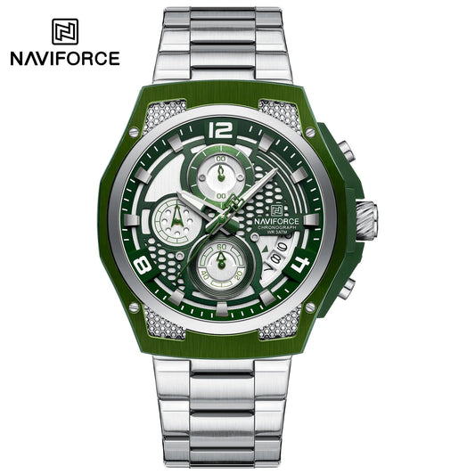 Naviforce Cronógrafo Funcional Acero Ref NF8051S