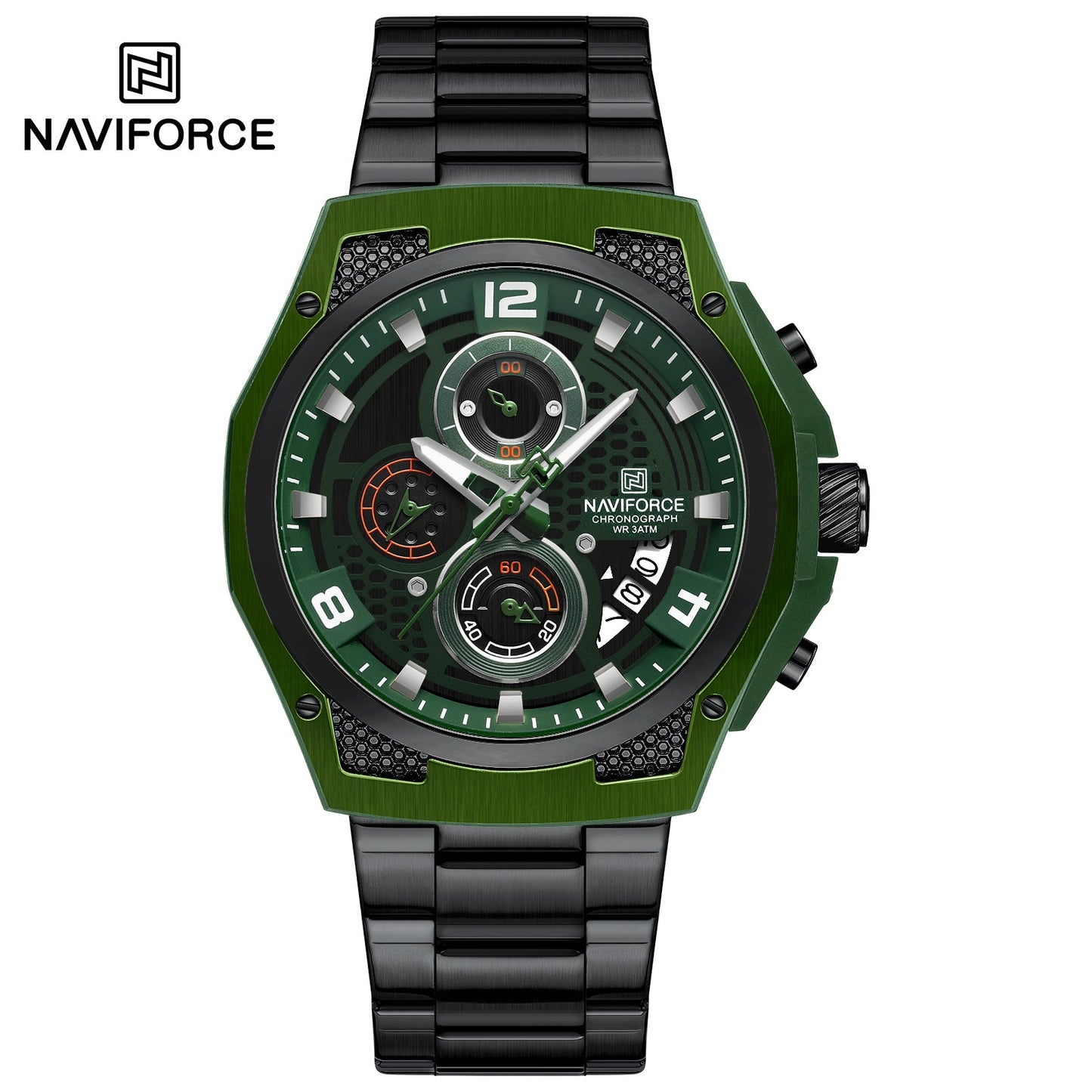 Naviforce Cronógrafo Funcional Acero Ref NF8051S