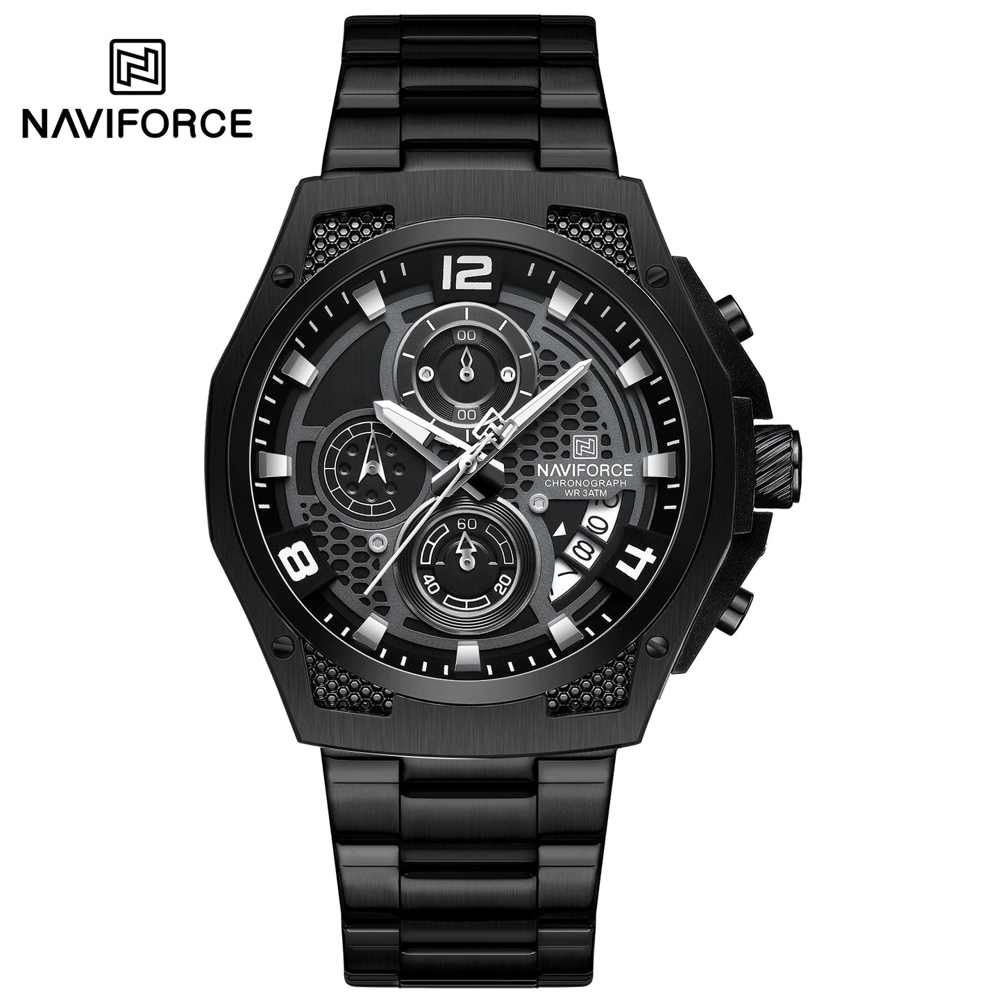 Naviforce Cronógrafo Funcional Acero Ref NF8051S
