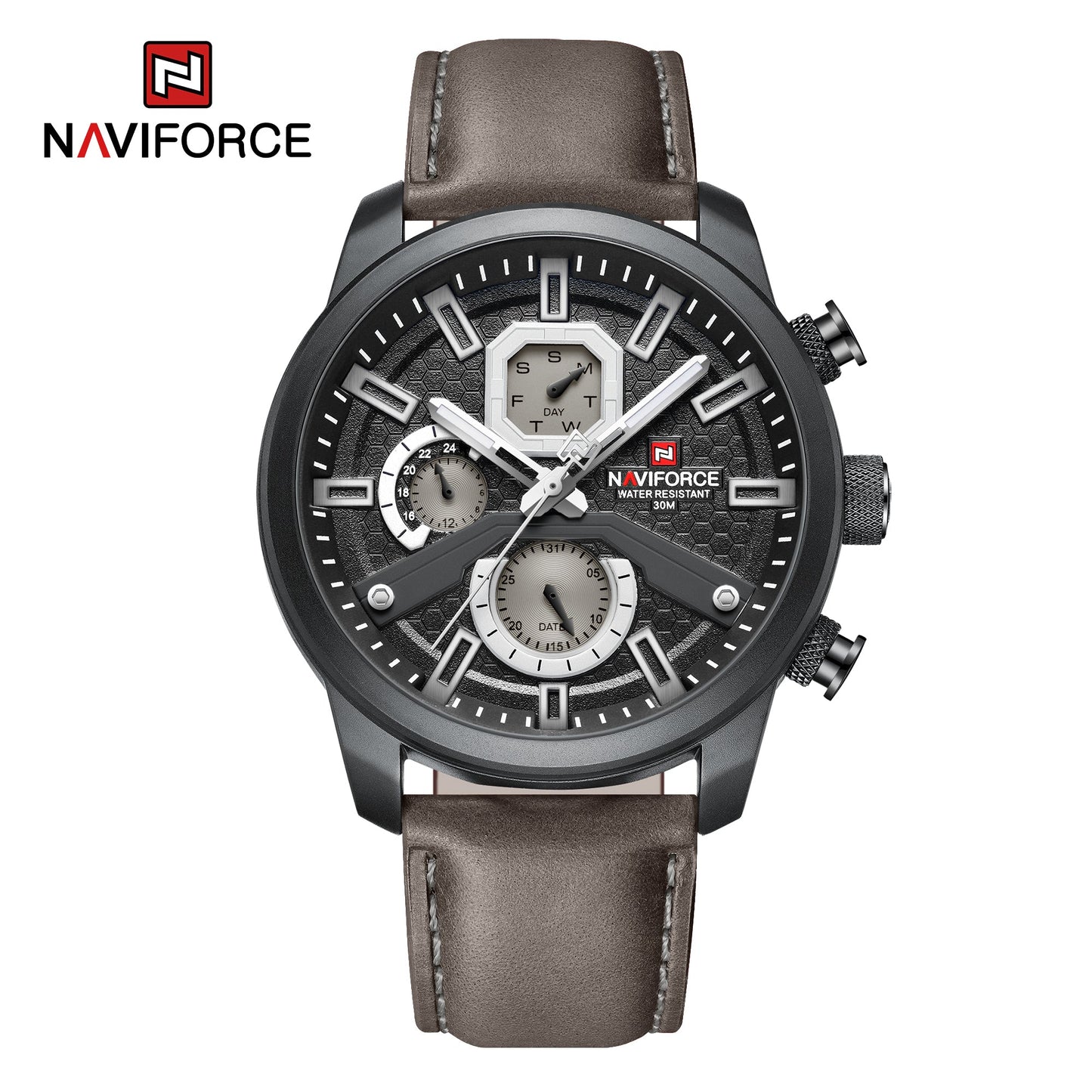 Naviforce Cuero Cronografo Ref NF9211L