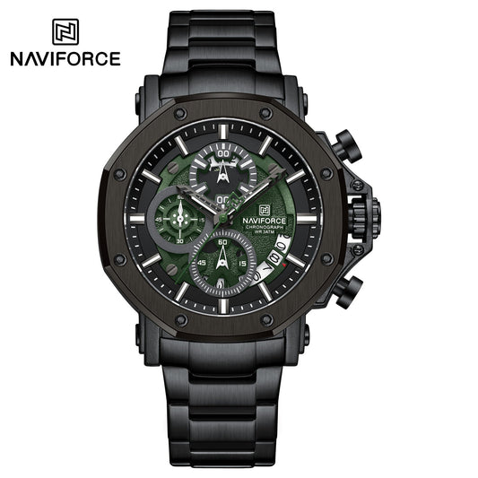 Naviforce Acero Cronógrafo Ref NF8065