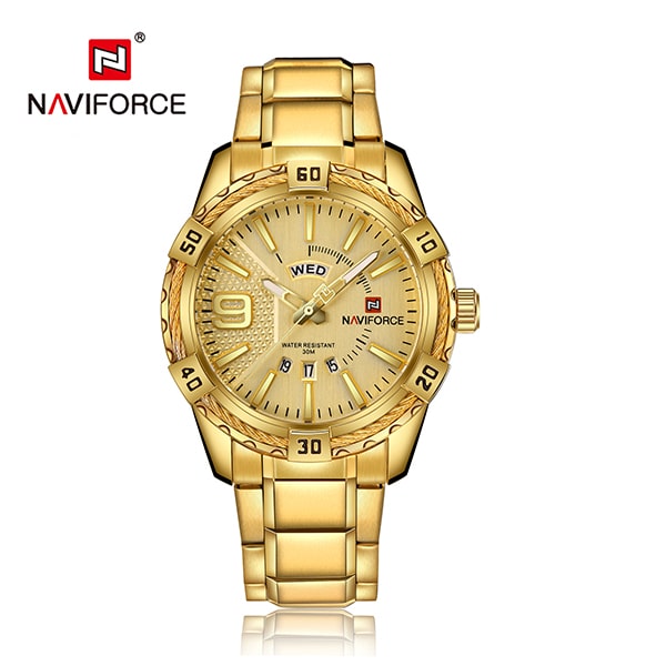 Naviforce Acero Calendario Ref NF9117S